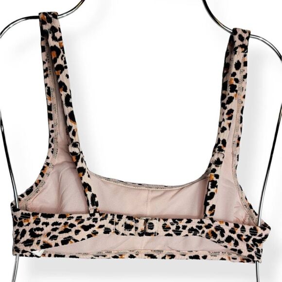 Xhilaration  Leopard  Print Swimsuit Top XS Jrs. - Picture 2 of 3